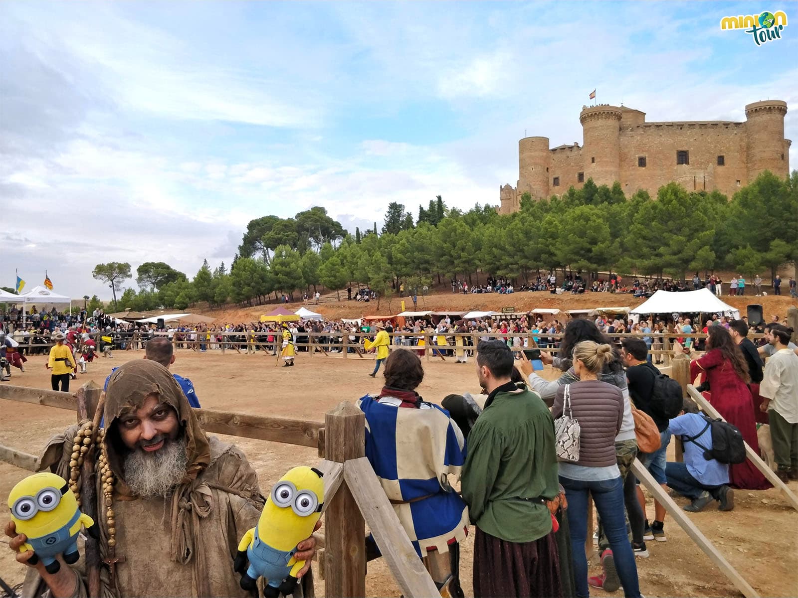 Nos hemos encontrado hasta un pordiosero en el Combate Medieval de Belmonte