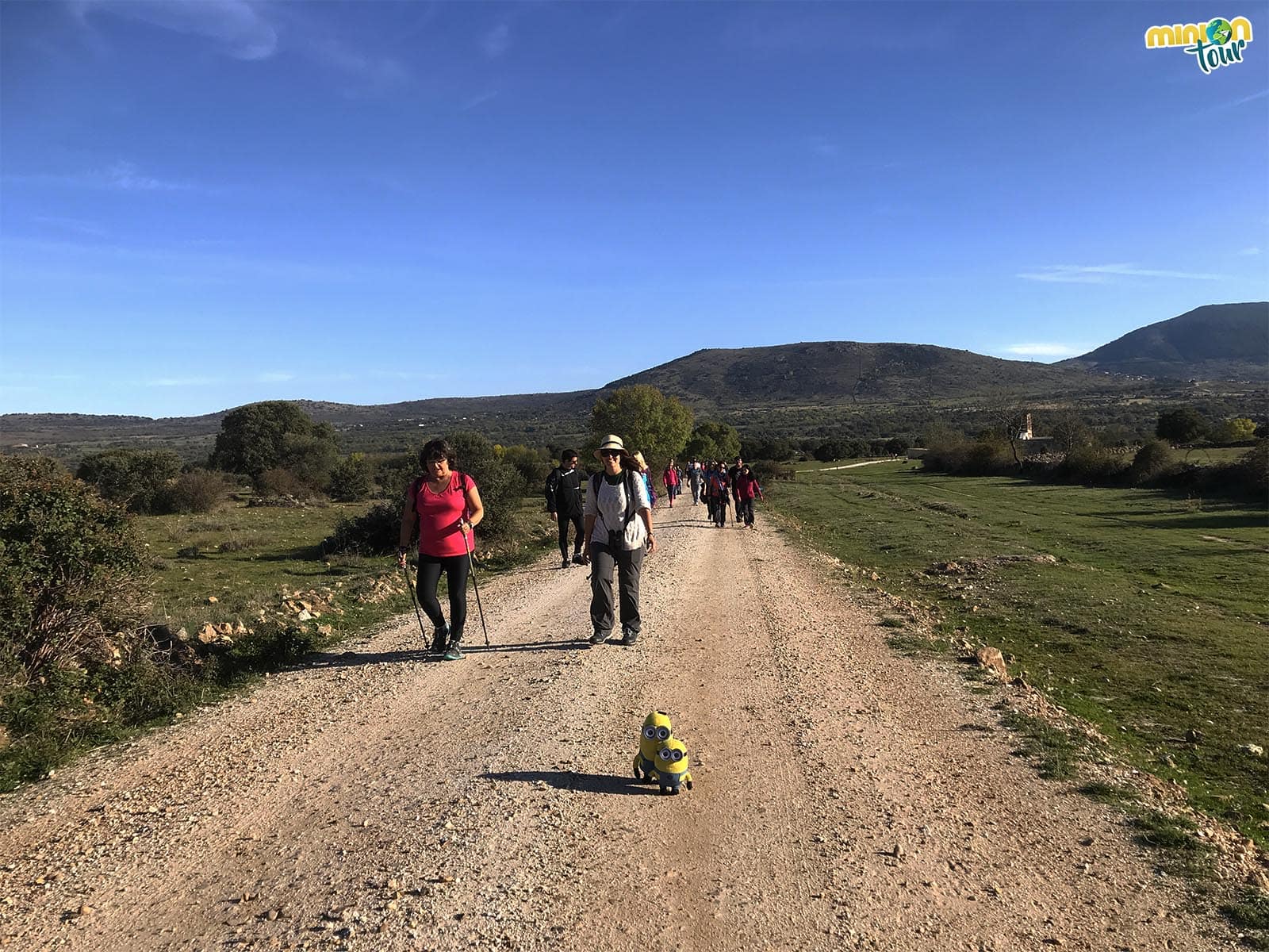 Camino hacia Gargantilla del Lozoya