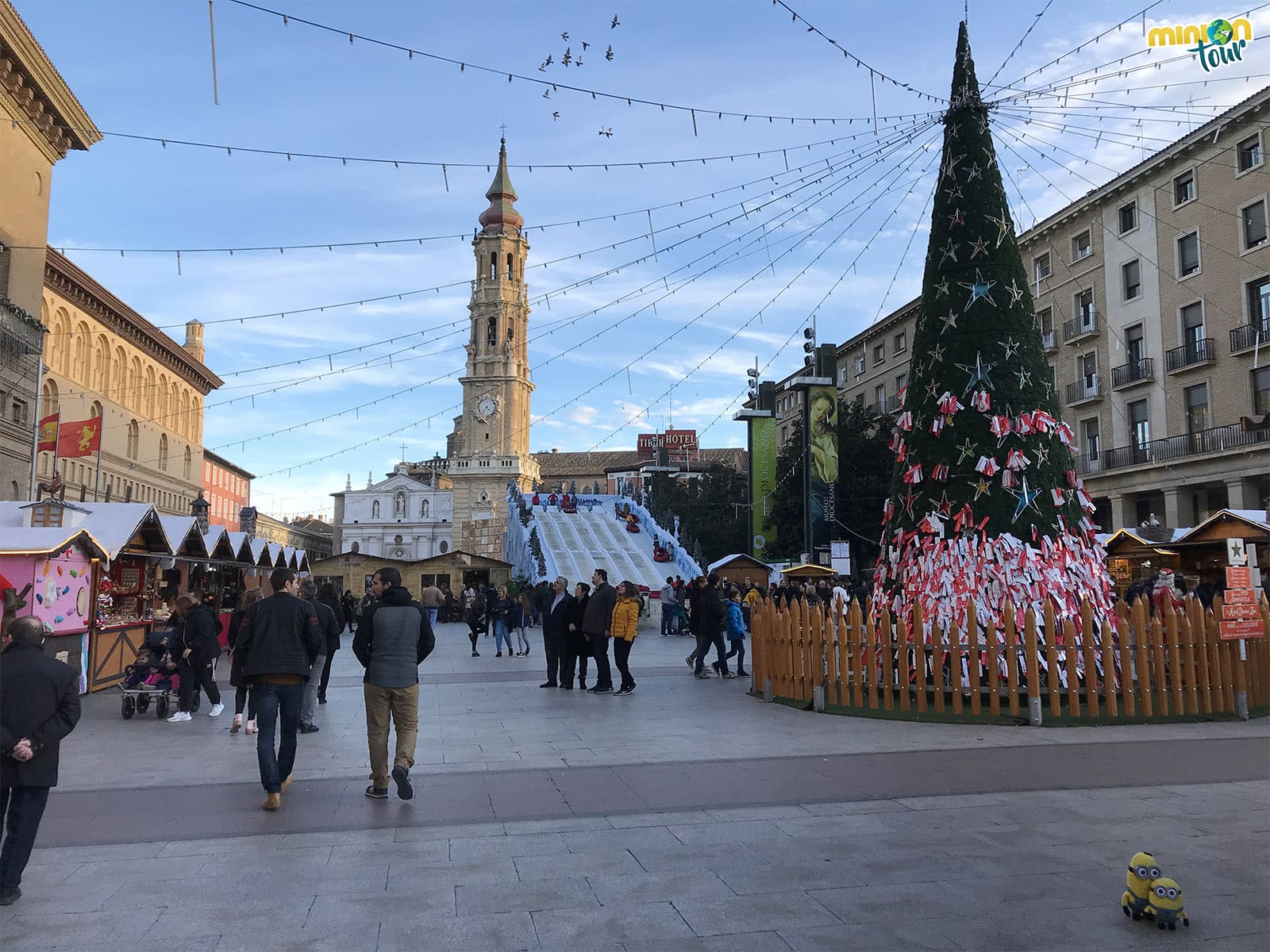 Plaza del Pilar en Zaragoza