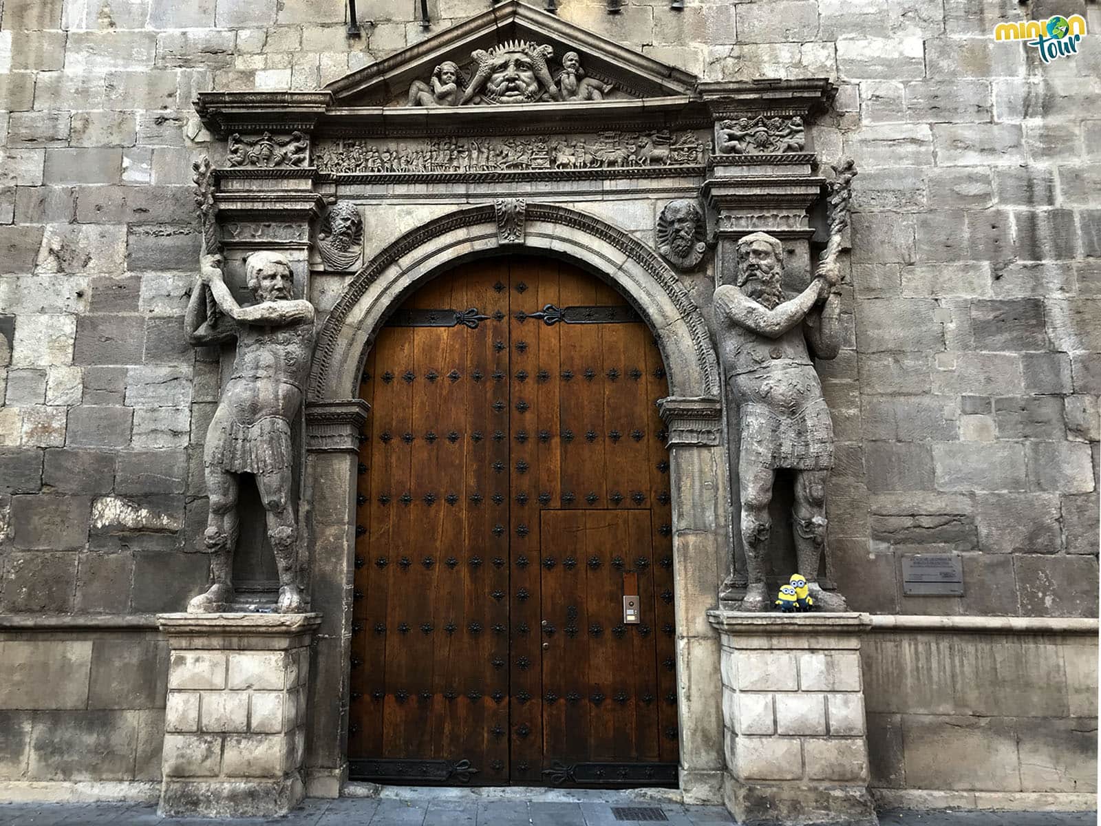 Entrada de la Casa Palacio de los condes de Morata