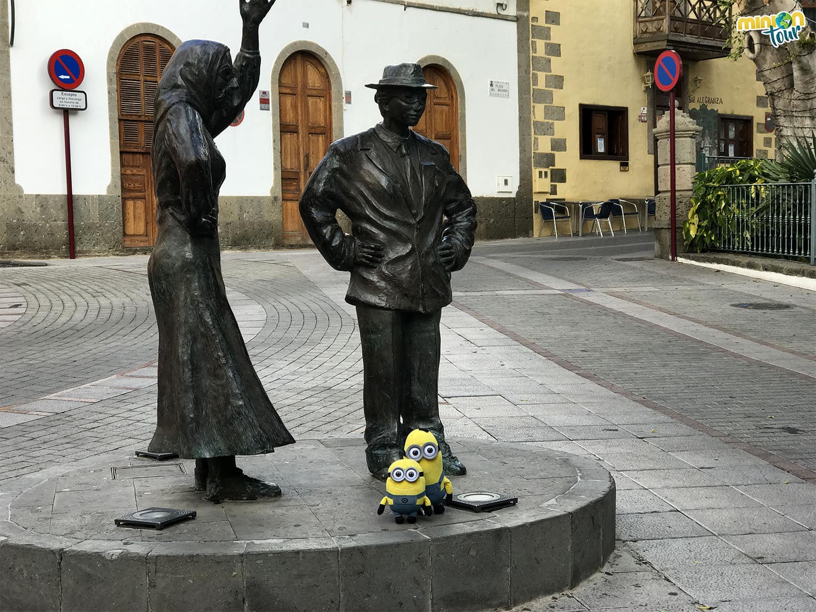 Una escultura en honor al Carnaval