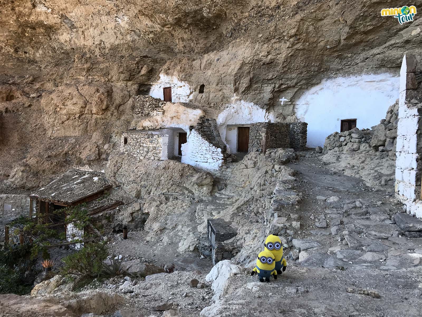 Casas cueva en Acusa Seca, parada obligatoria en una ruta por la GC-210