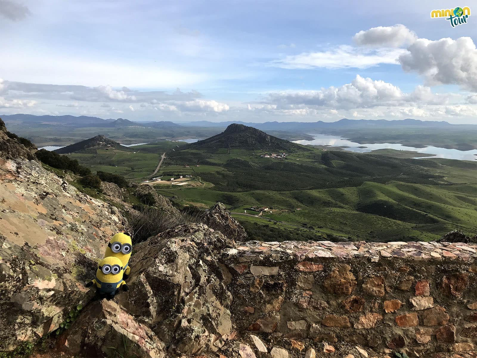 Las vistas desde la ermita son espectaculares