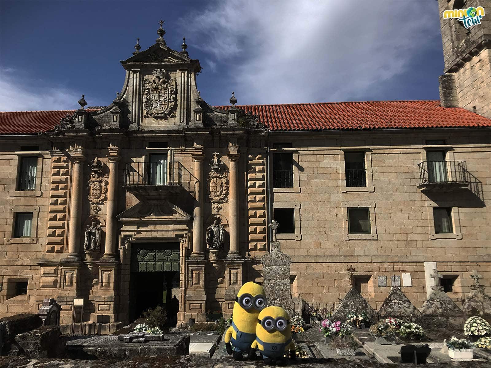 Portada del Monasterio de Santo Estevo de Ribas de Sil