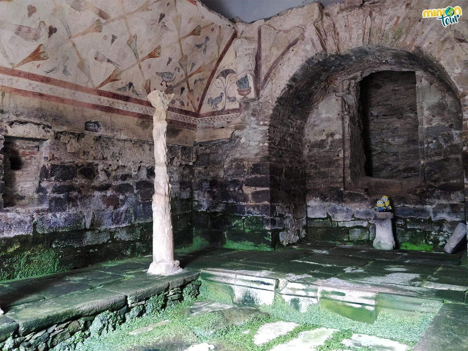 Pensando si las pinturas murales de Santa Eulalia de Bóveda son de un templo romano