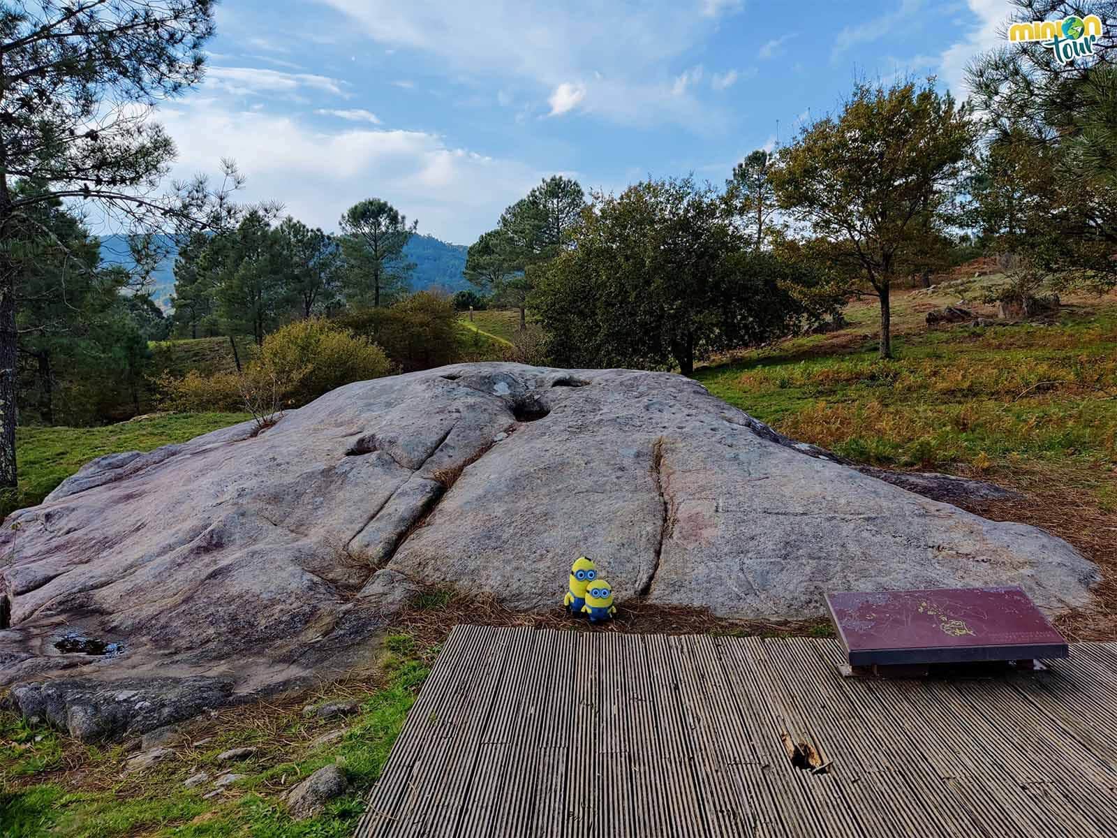 Nuestro primer petroglifo es el de Laxe da Forneiriña