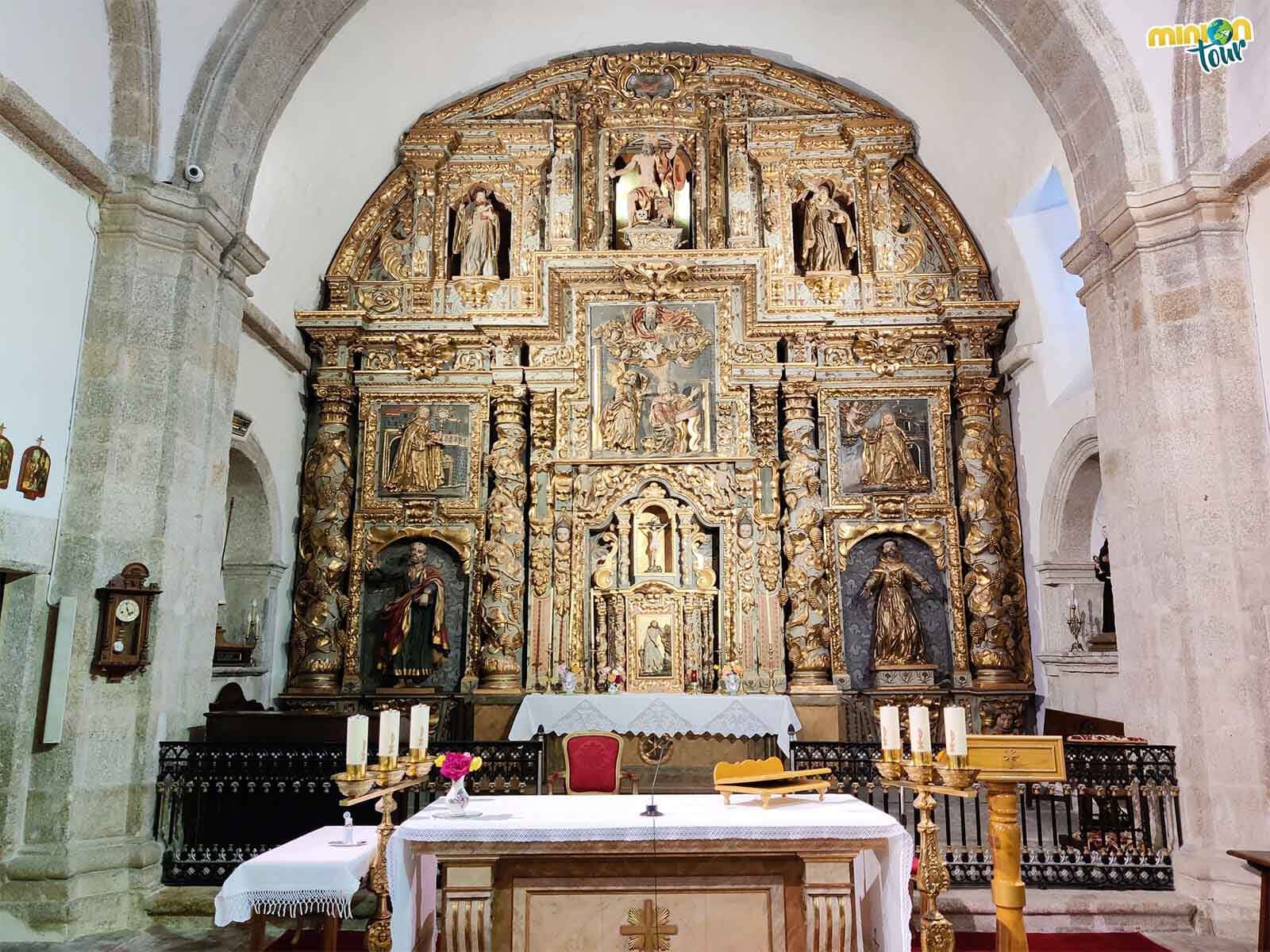 Retablo mayor de la iglesia del Monasterio de la Concepción de Mondoñedo