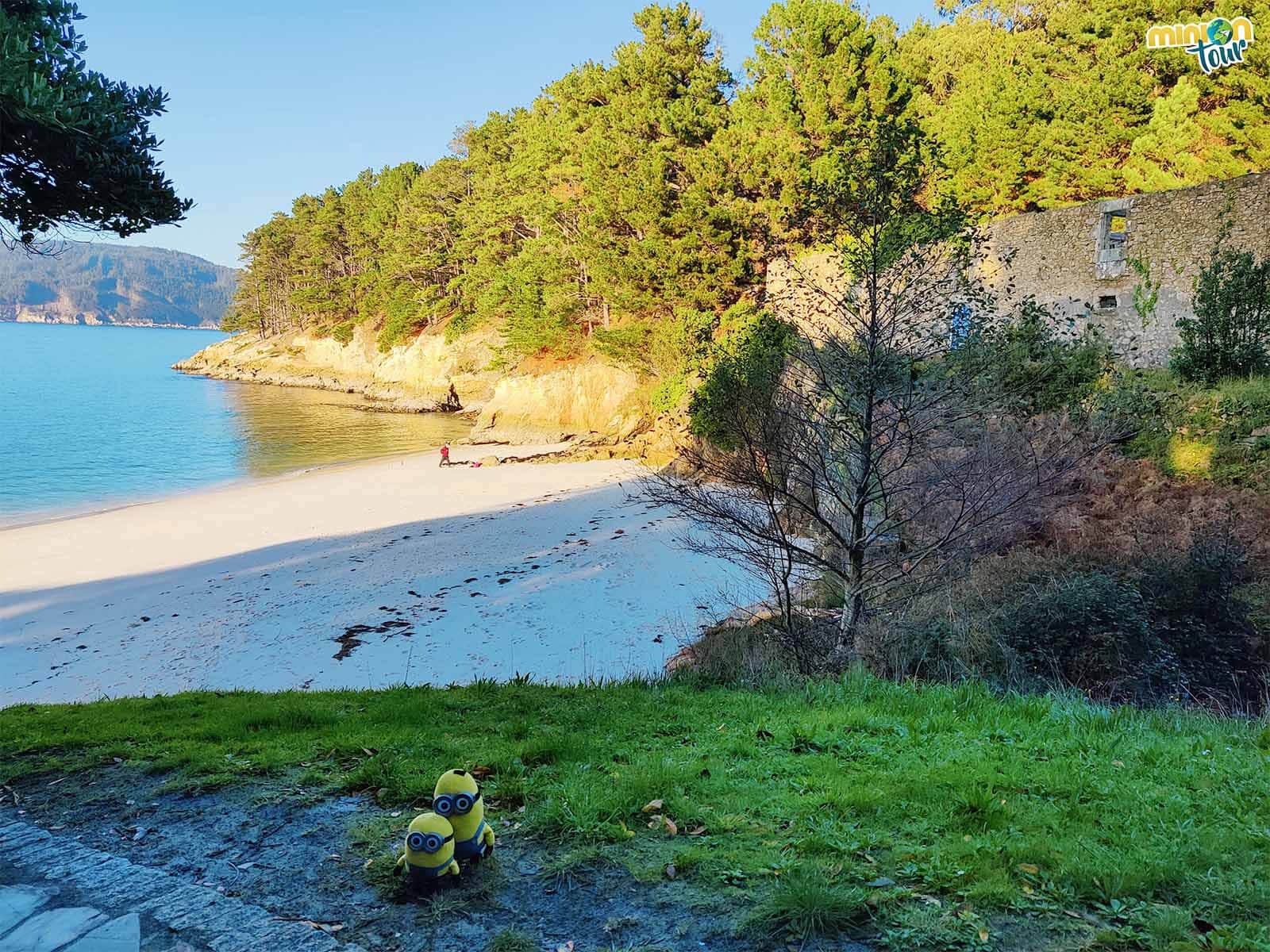 La Playa de Caolín es una de las más salvajes que hemos visto en la costa de Lugo