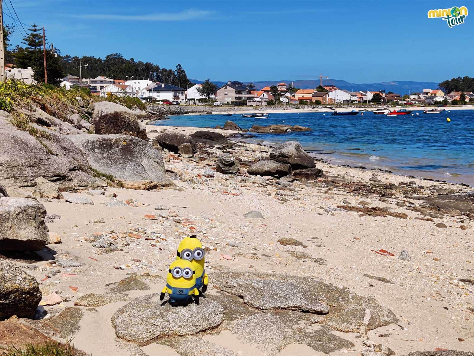 La playa que ves al fondo es la de Sapeira