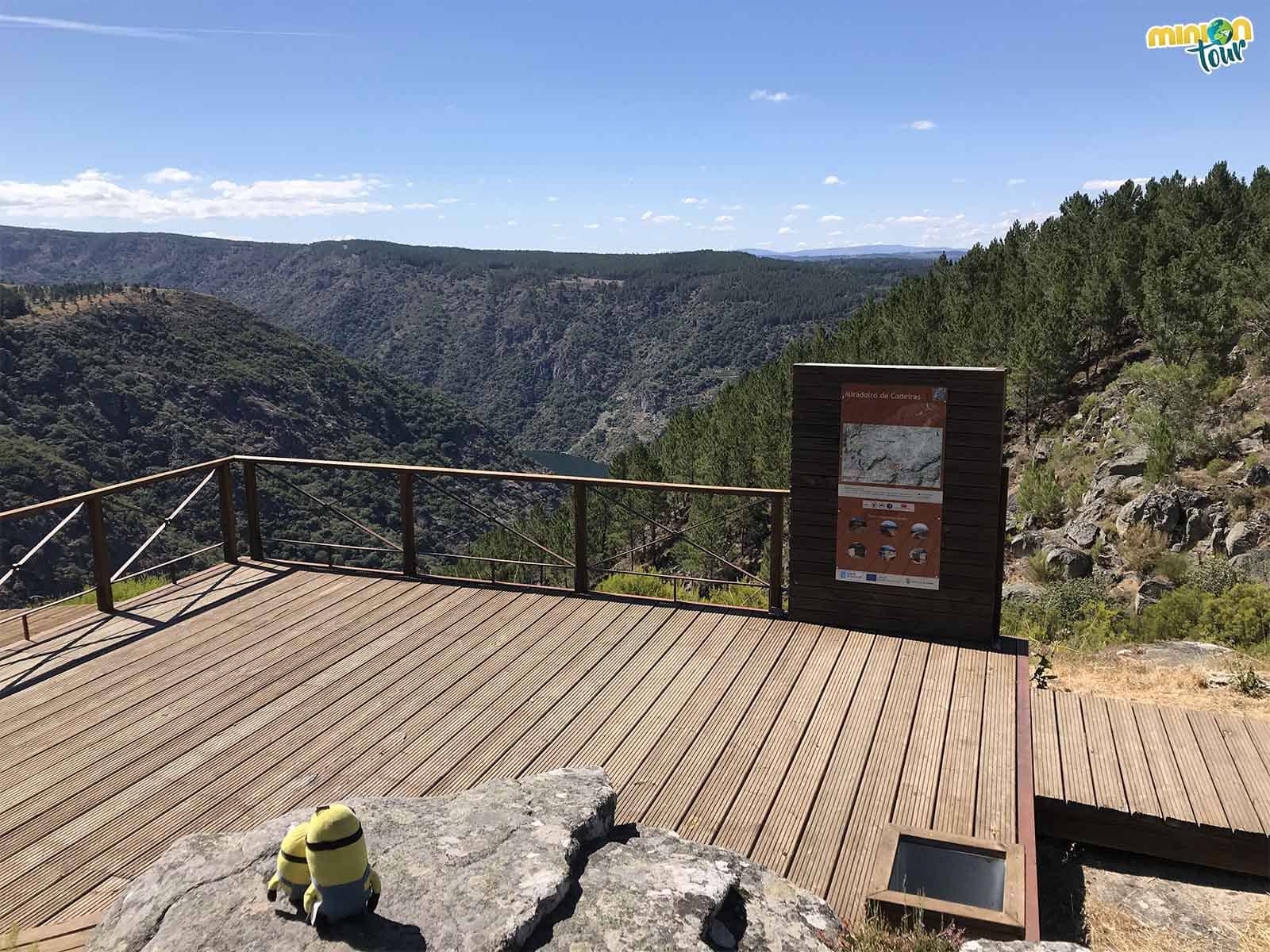 El Mirador de Cadeiras es un mirador de los Cañones del Sil de la Ribeira Sacra de Lugo muy chulo