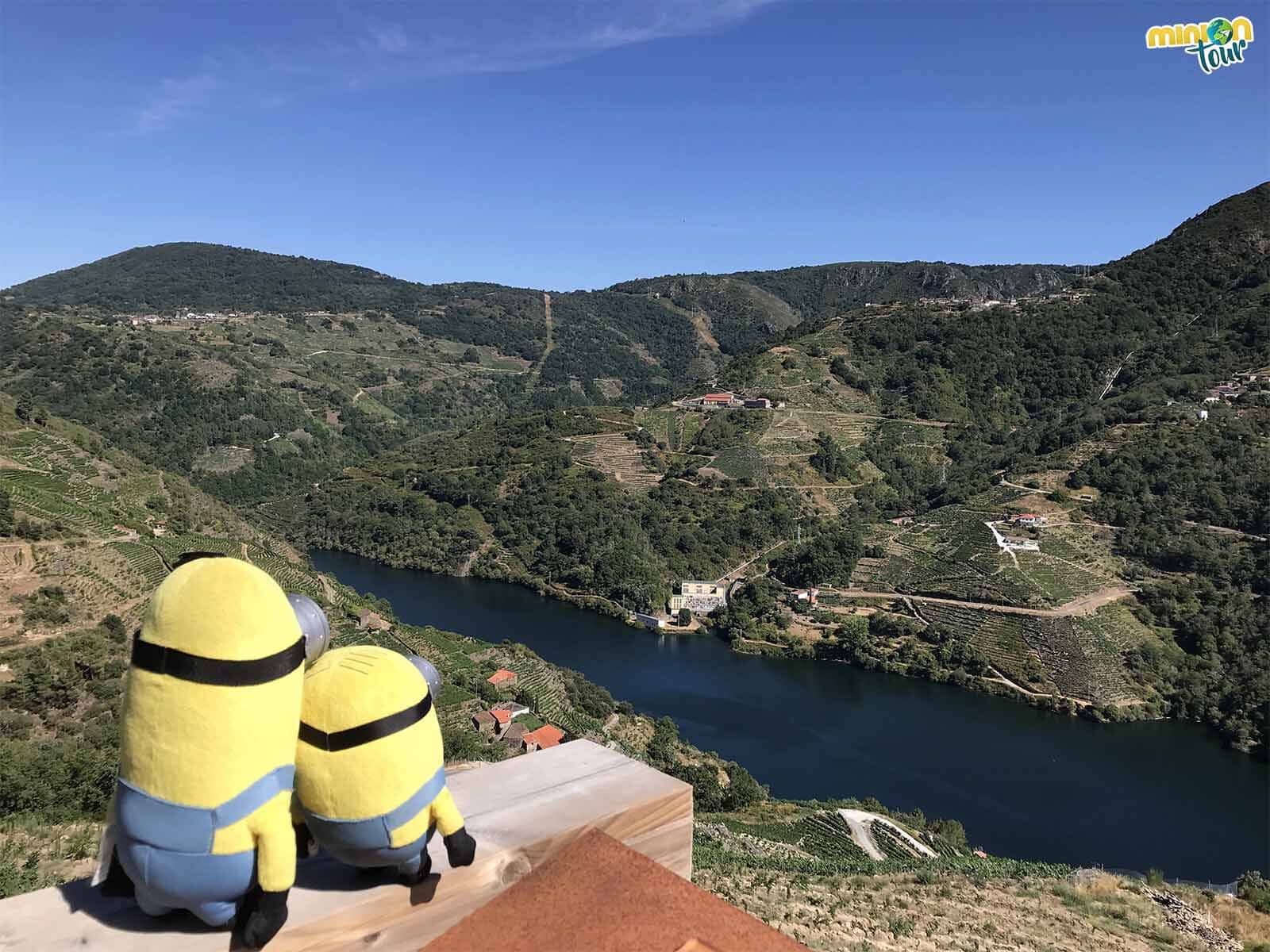 Hemos encontrado nuestro propio mirador en la Ribeira Sacra