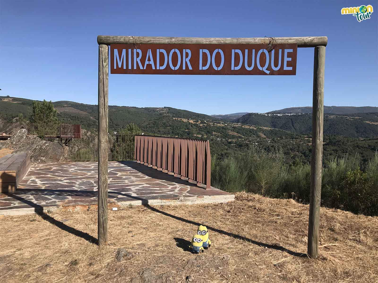 El Mirador del Duque es uno de los miradores chulos de los Cañones del Sil de la Ribeira Sacra de Lugo