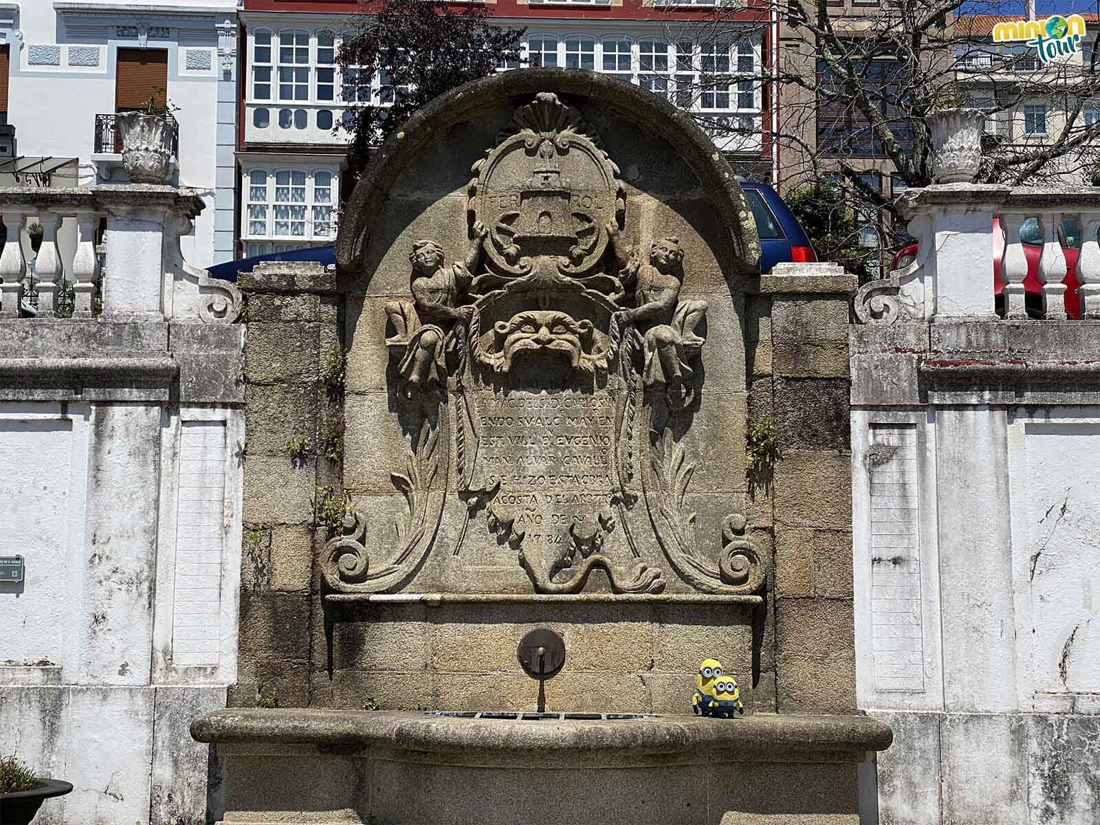 La Fuente de San Roque es un rinconcito chulo de la ruta por el Ferrol de la Ilustración