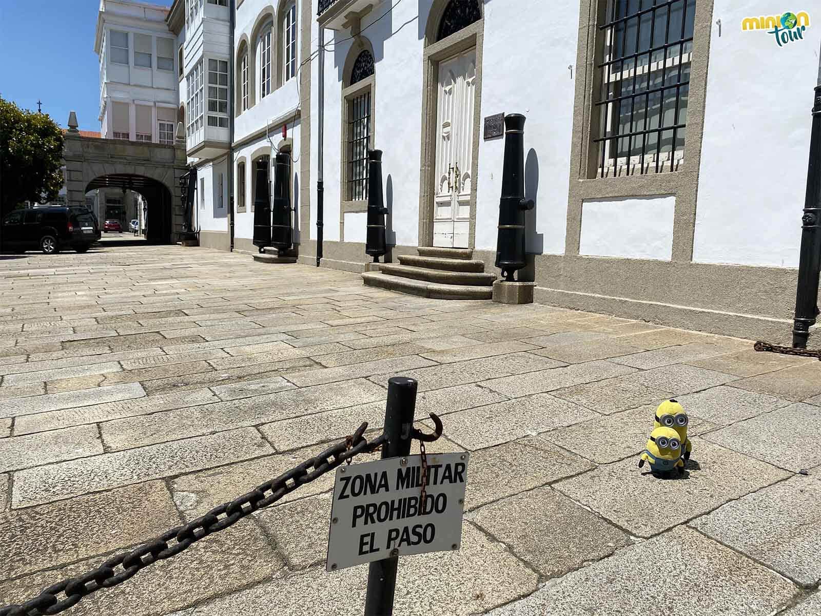 El Palacio de la Capitanía sigue siendo zona militar