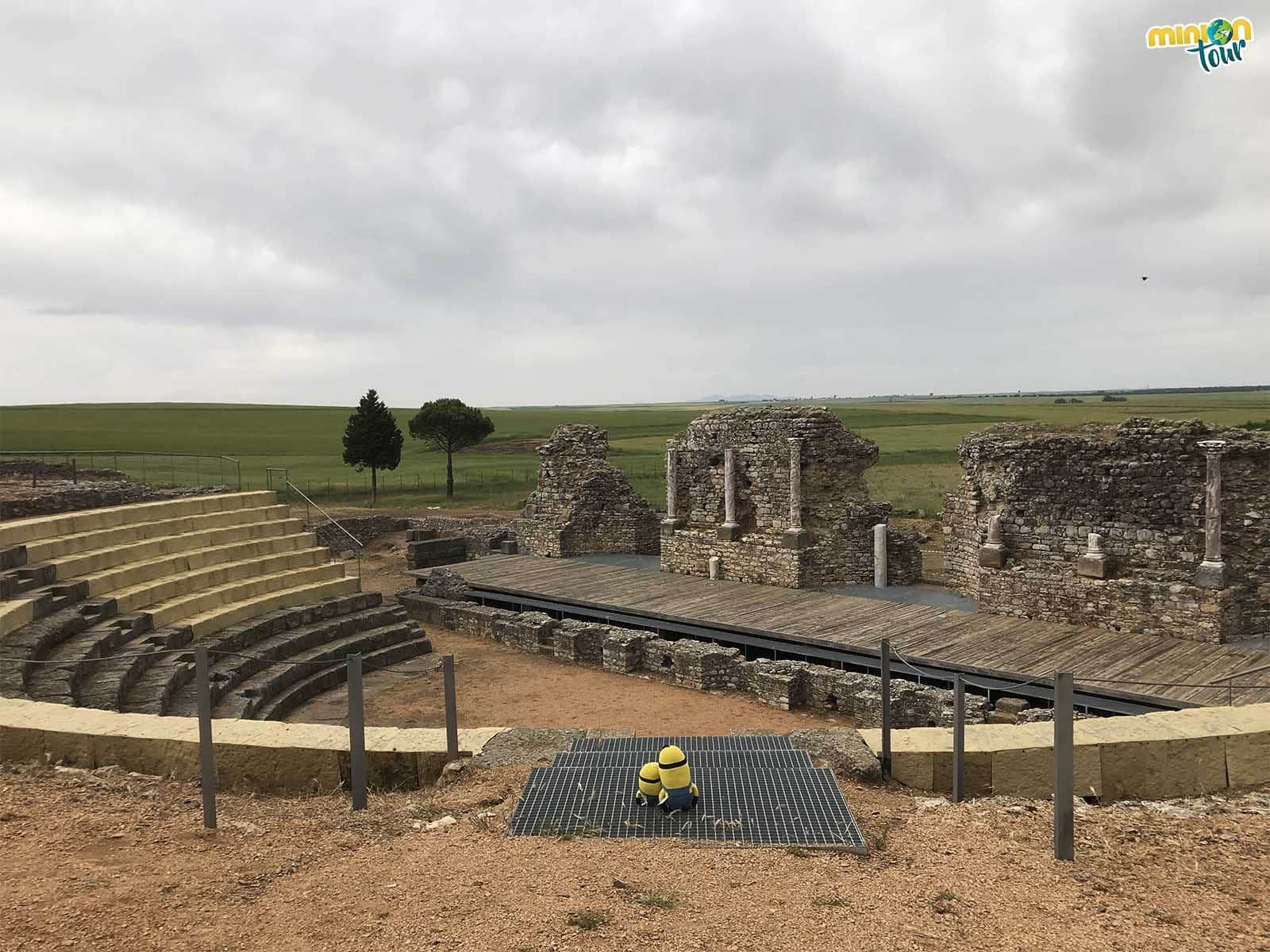 Minions en el Teatro Romano de Regina Turdulorum en Badajoz