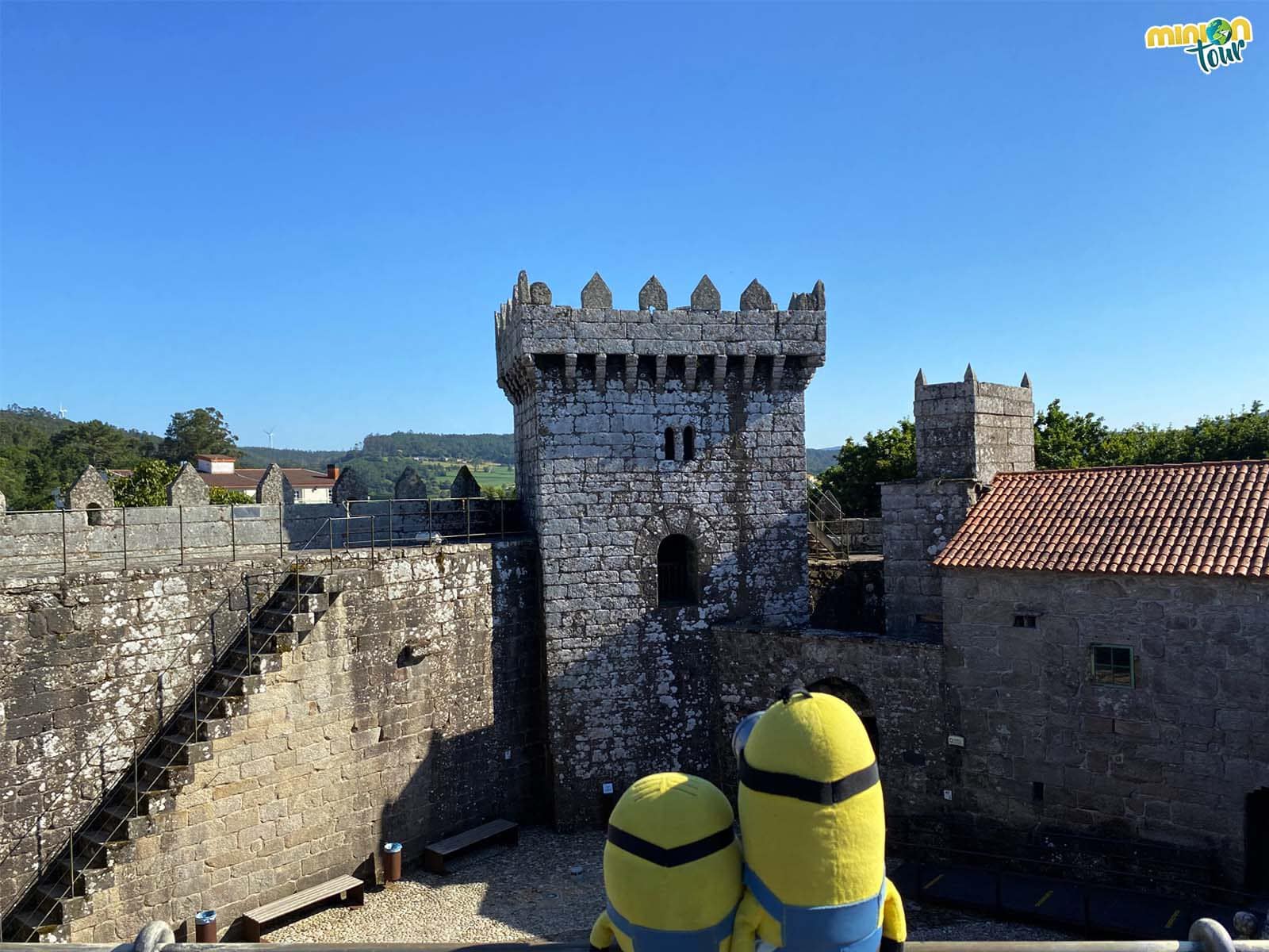 Hemos llegado a la Torre del Homenaje del Castillo de Vimianzo