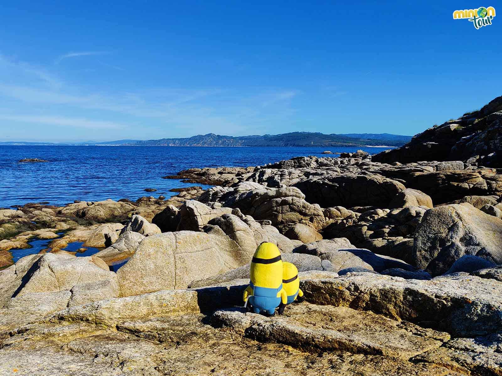 La Playa da Cantareira es la única playa de las Islas Cíes sin arena