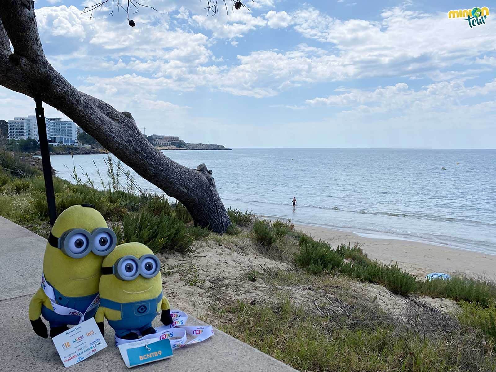 La Playa Llarga de Salou es una playa salvaje muy chula