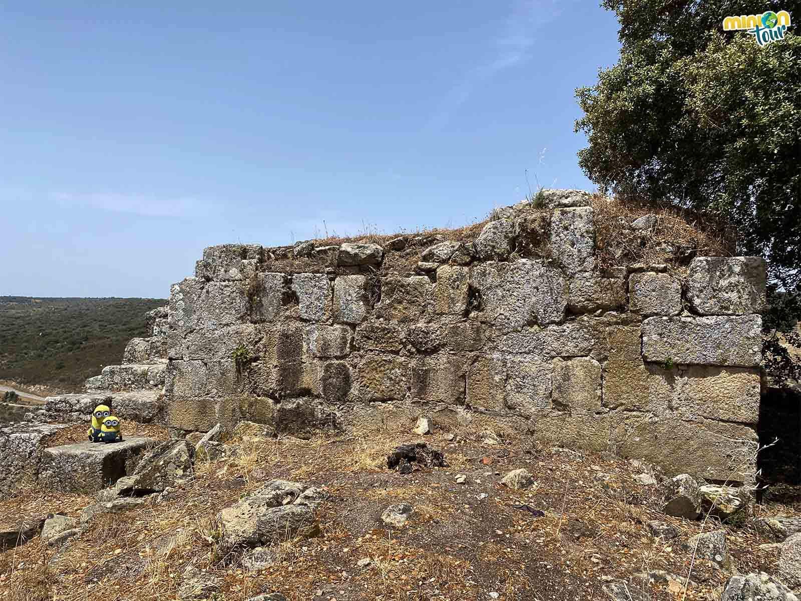 Hemos encontrado la cisterna del castillo pero no vemos flores