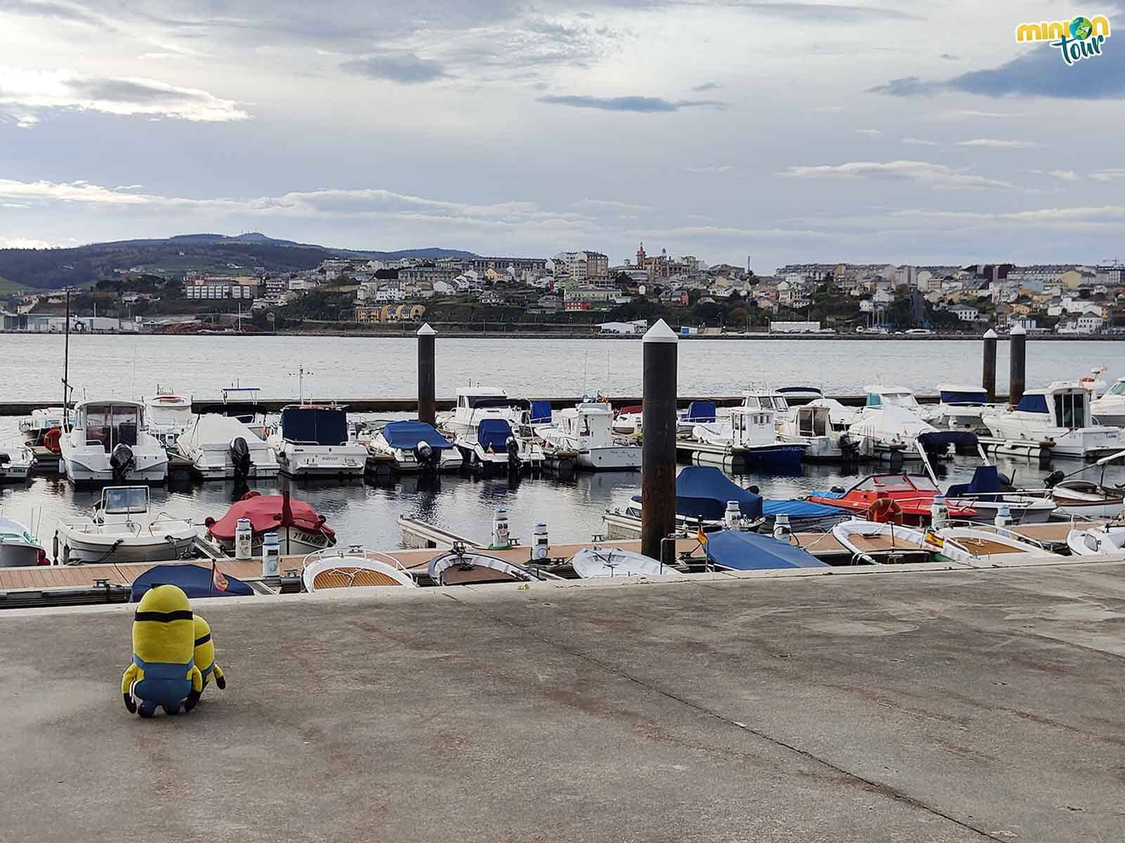 En el puerto verás un montón de barquitos