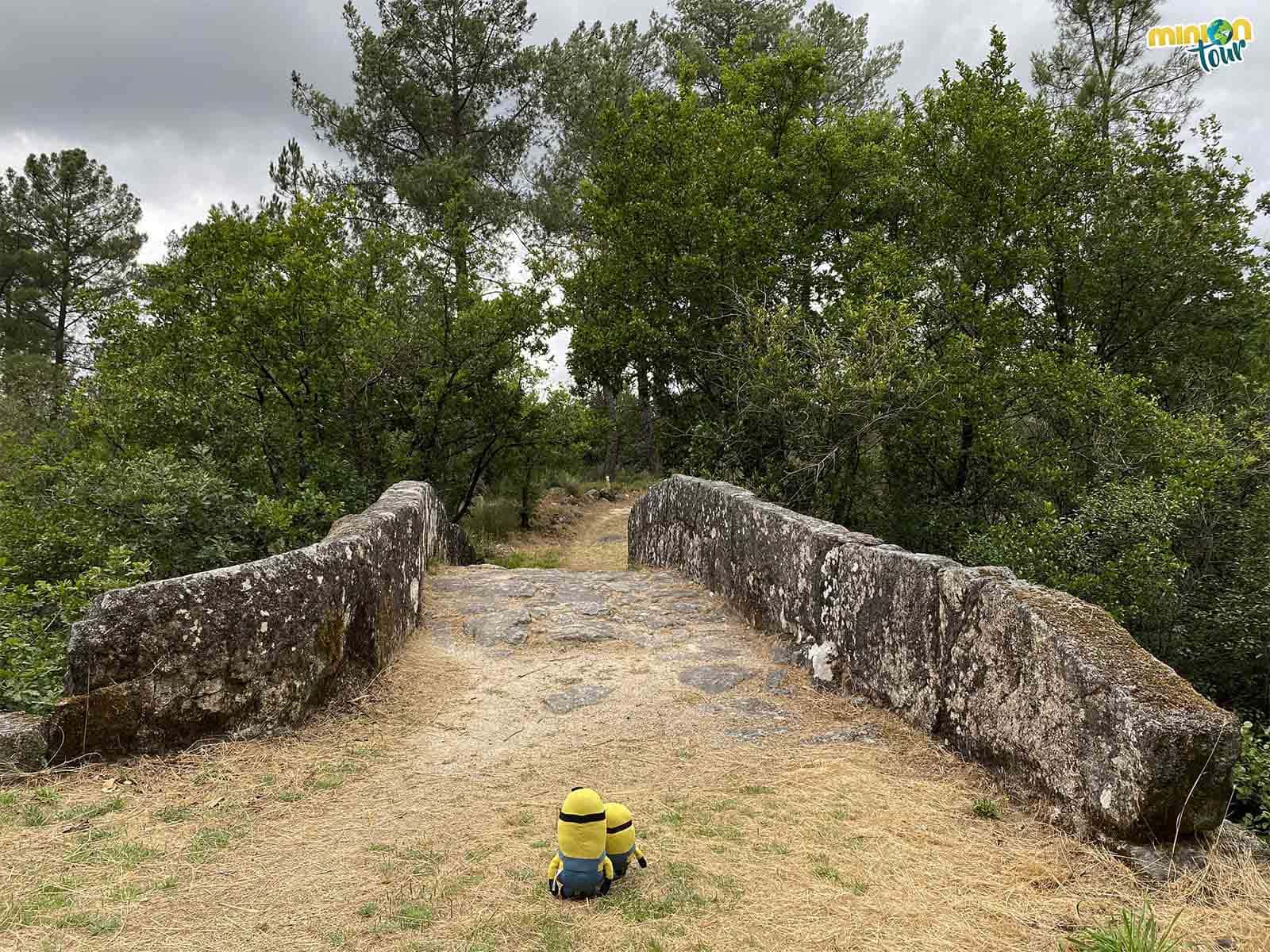 Nos encanta cruzar puentes de piedra