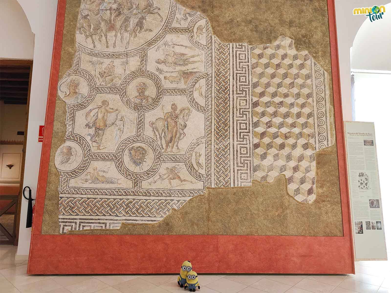 El mosaico del Triunfo de Baco está en el Museo Histórico de Écija