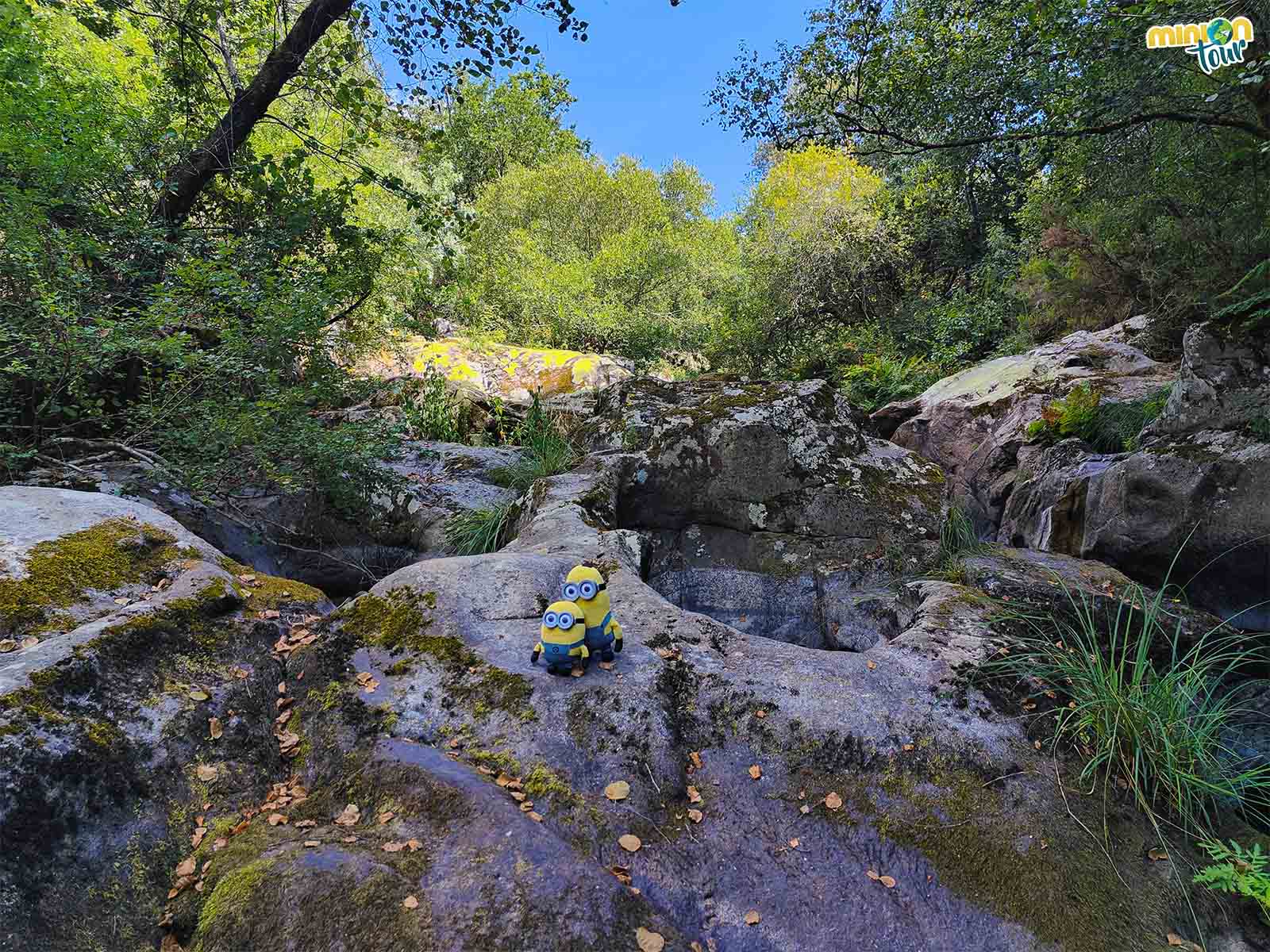 Minions en la ruta de los Torrentes de Mácara