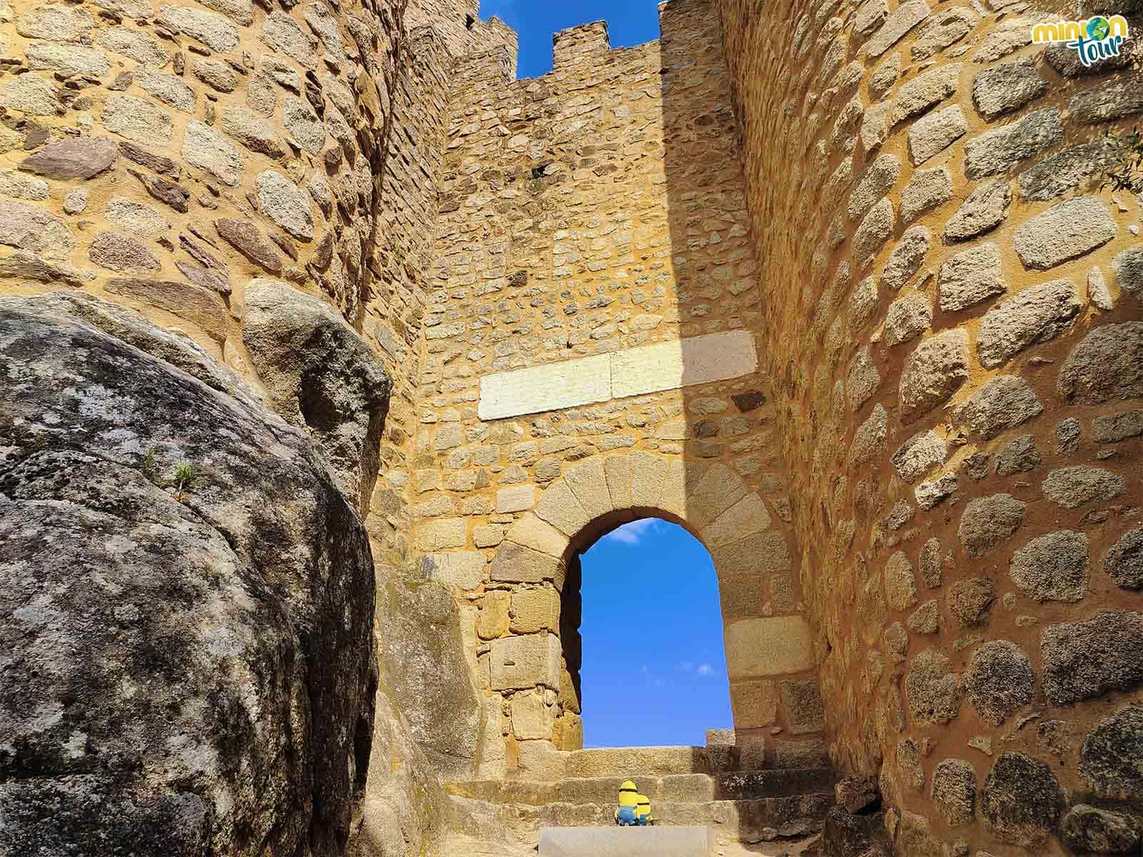 Esta es la primera puerta para entrar al Castillo de Almourol