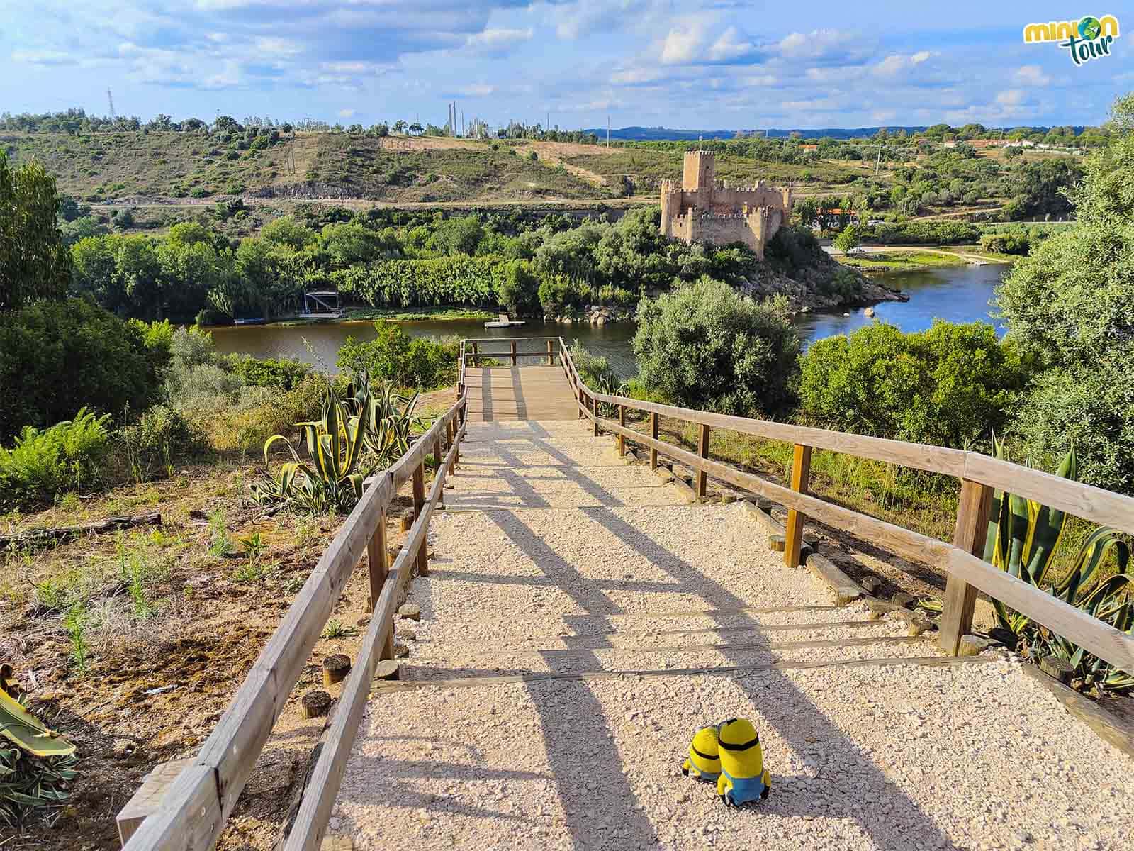 Estamos en el Mirador del Castillo de Almourol