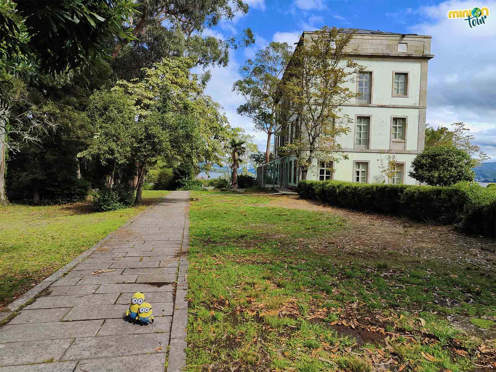 Este era el edificio de primera clase del lazareto de San Simón