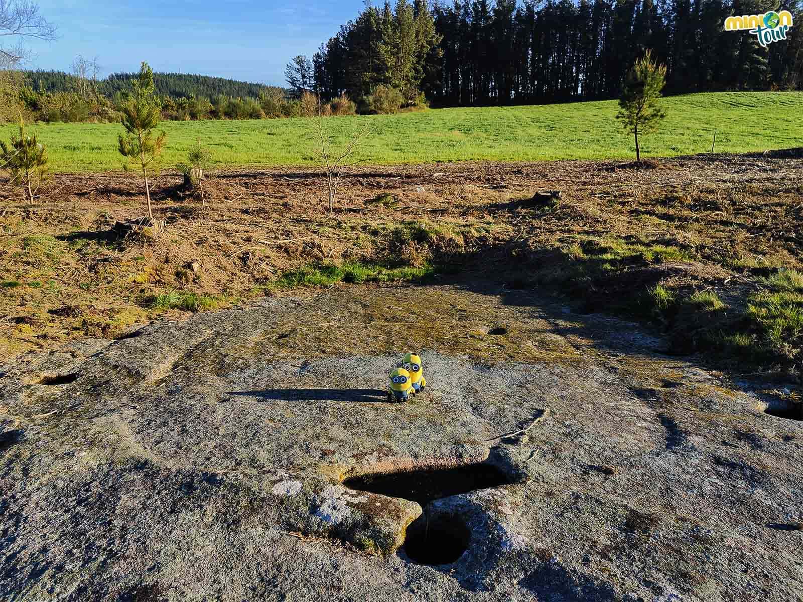 Las piletas del centro del Altar de Adai son muy curiosas