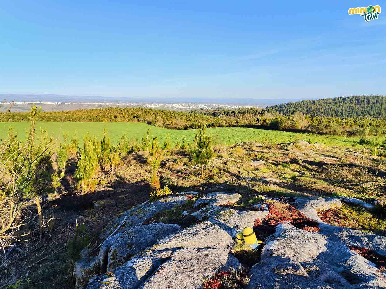 Las vistas de Lugo desde el Altar de Adai son una pasada