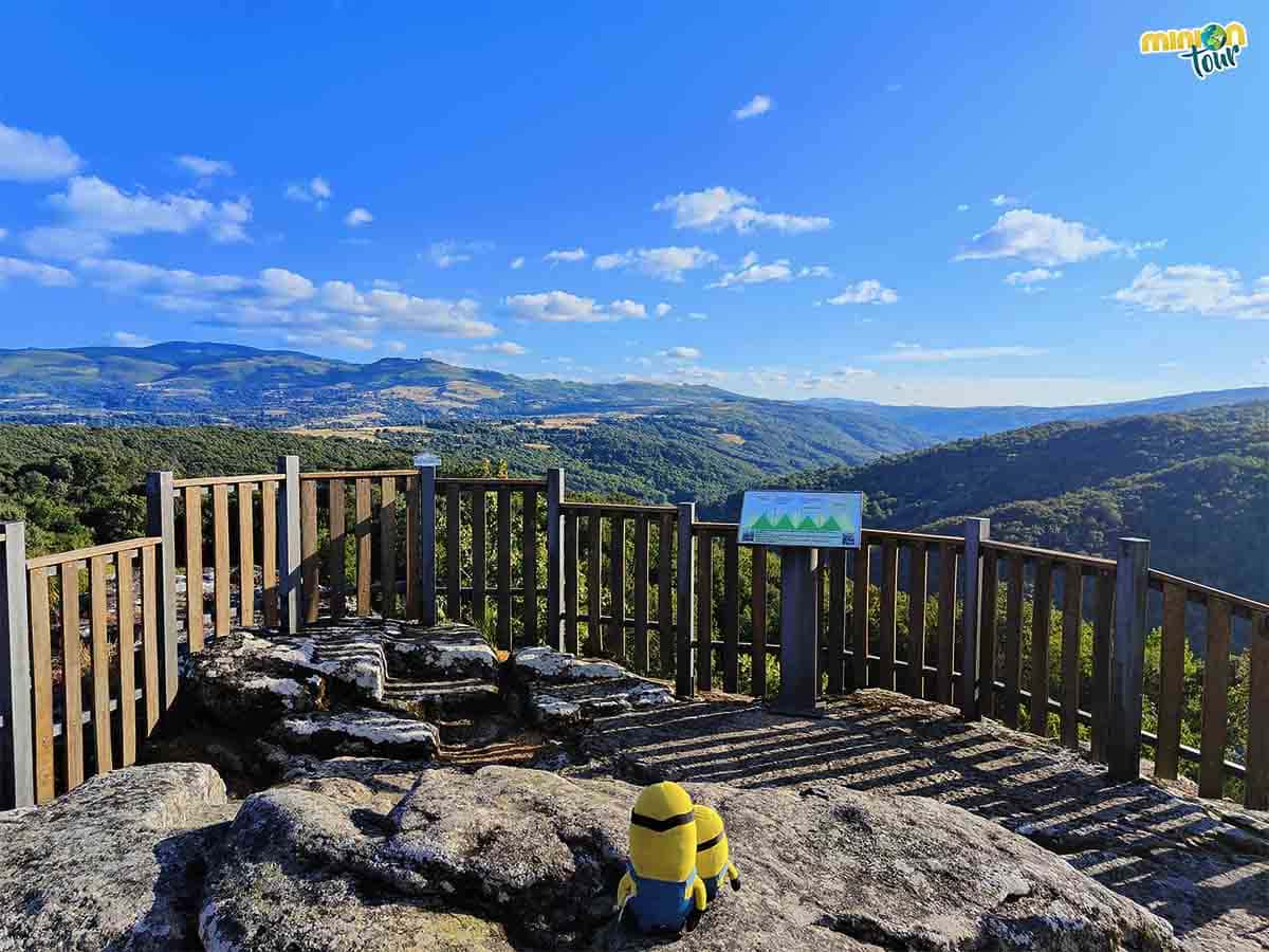 Las vistas desde el Mirador de Pena Folenche son una pasada