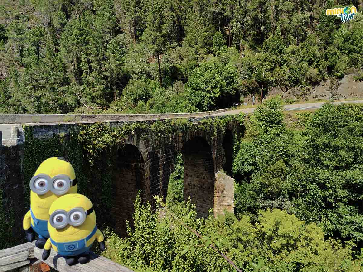 Desde este mirador puedes ver el Ponte Bibei de forma segura