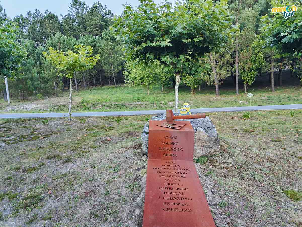 Hemos encontrado dos martillos en el Parque da Lenda de Covas