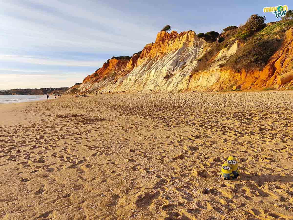 La Playa de Falésia es otra de nuestras playas favoritas del Algarve