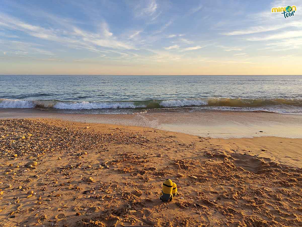 Hemos llegado a la Playa de Olhos de Áuga