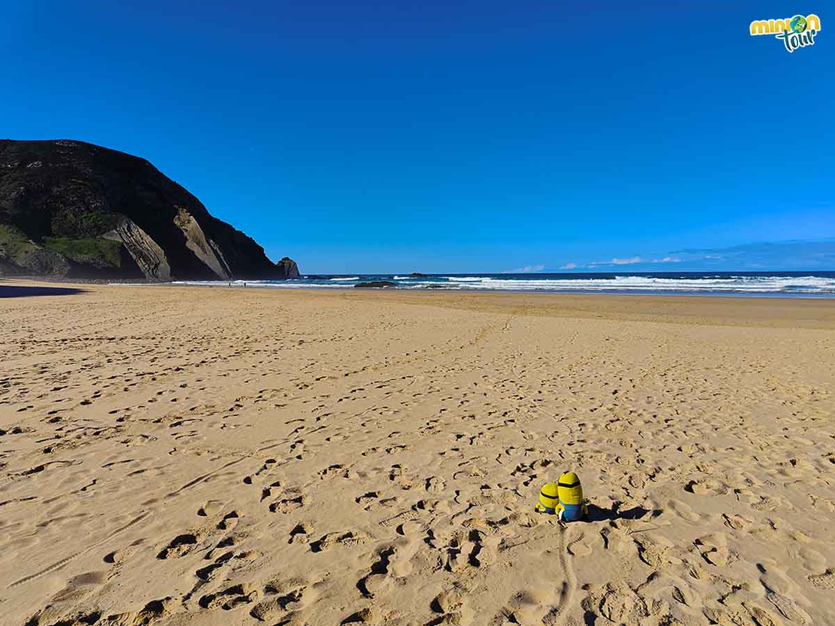 La Playa do Castelejo es espectacular