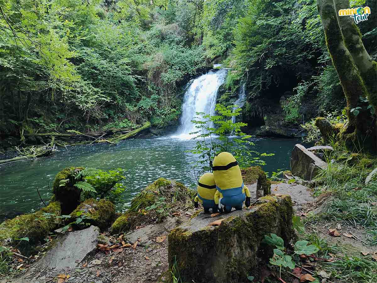 La Cascada del Salto del Pozo de A Ferrería es muy chula