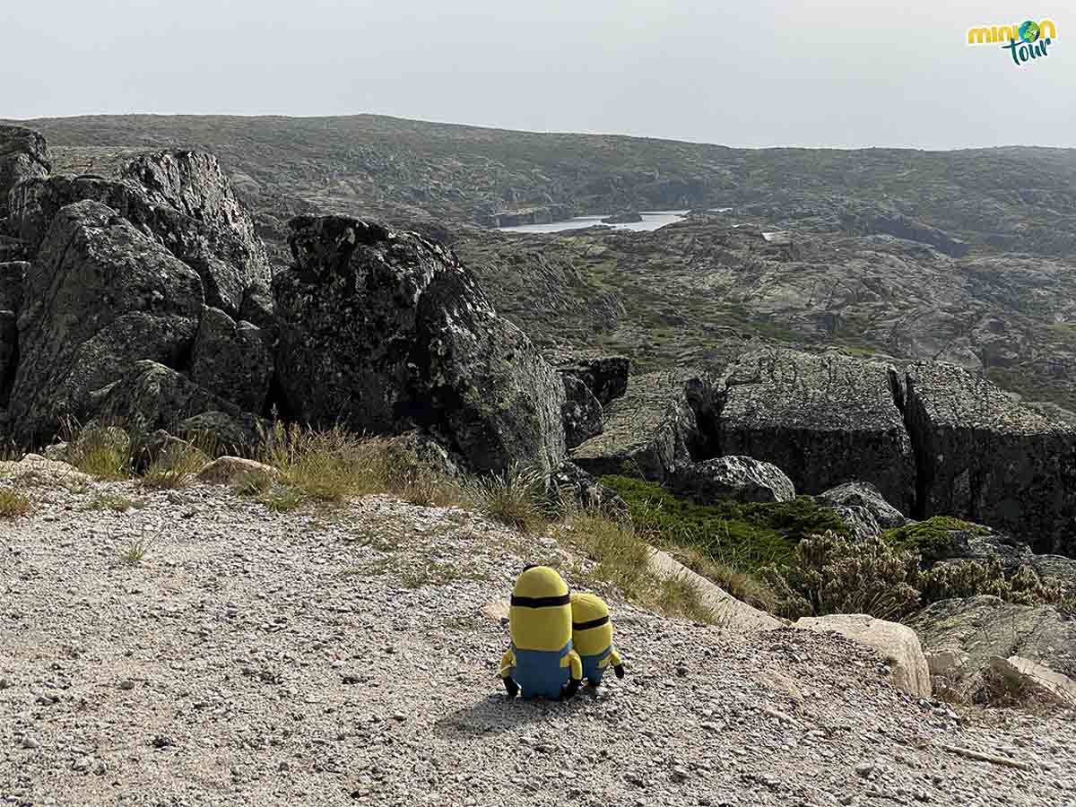 Paisajes de una ruta en coche por la Serra da Estrela