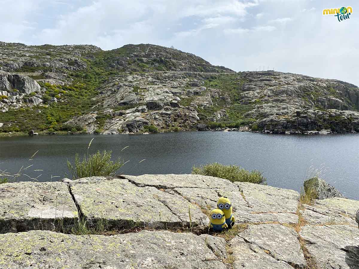 Esta es una de las lagunas del Vale da Nave Travessa