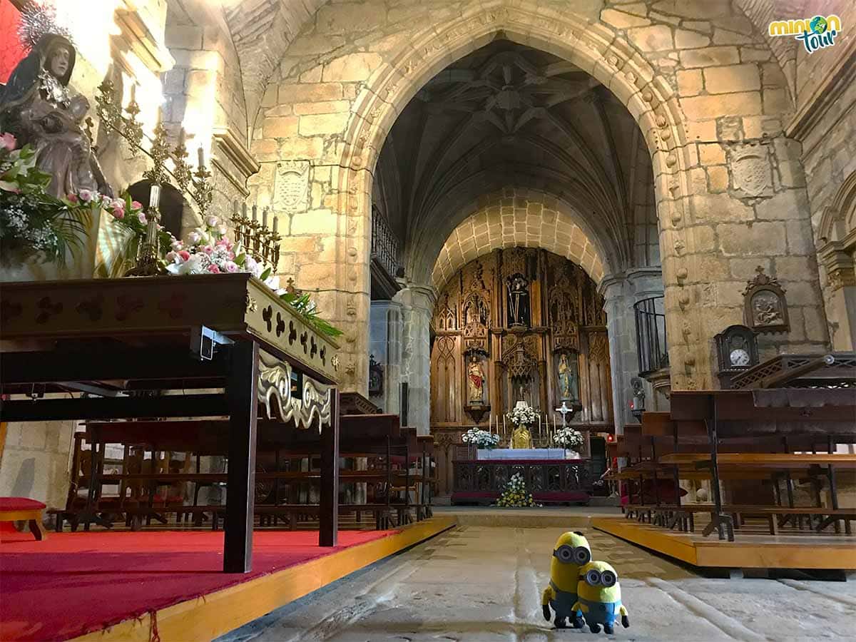 El interior de esta iglesia es una chulada