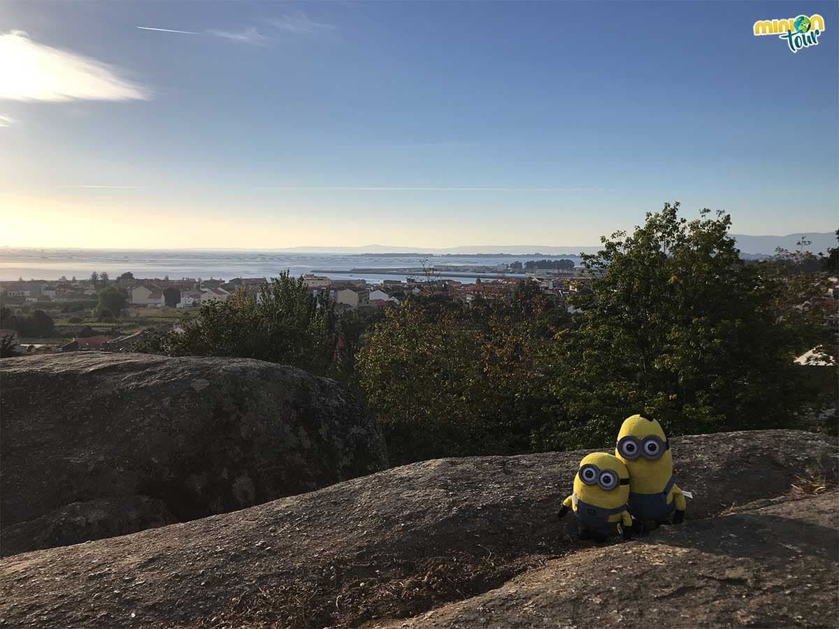 El mirador con una de las vistas más chulas de Cambados