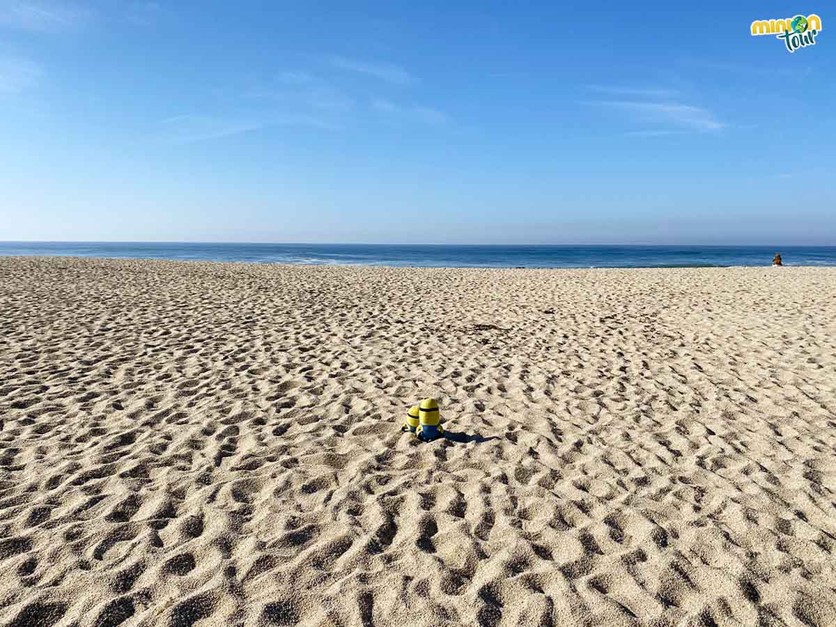 La playa es uno de los imprescindibles de Póvoa de Varzim