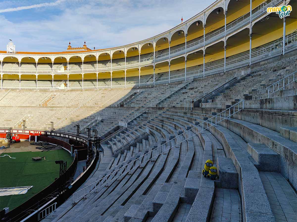 Esta es una de las zonas que ves en la visita a la Plaza de Toros de Las Ventas