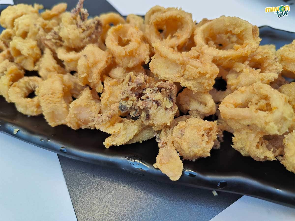 Calamares rebozados de La Nova Terreta