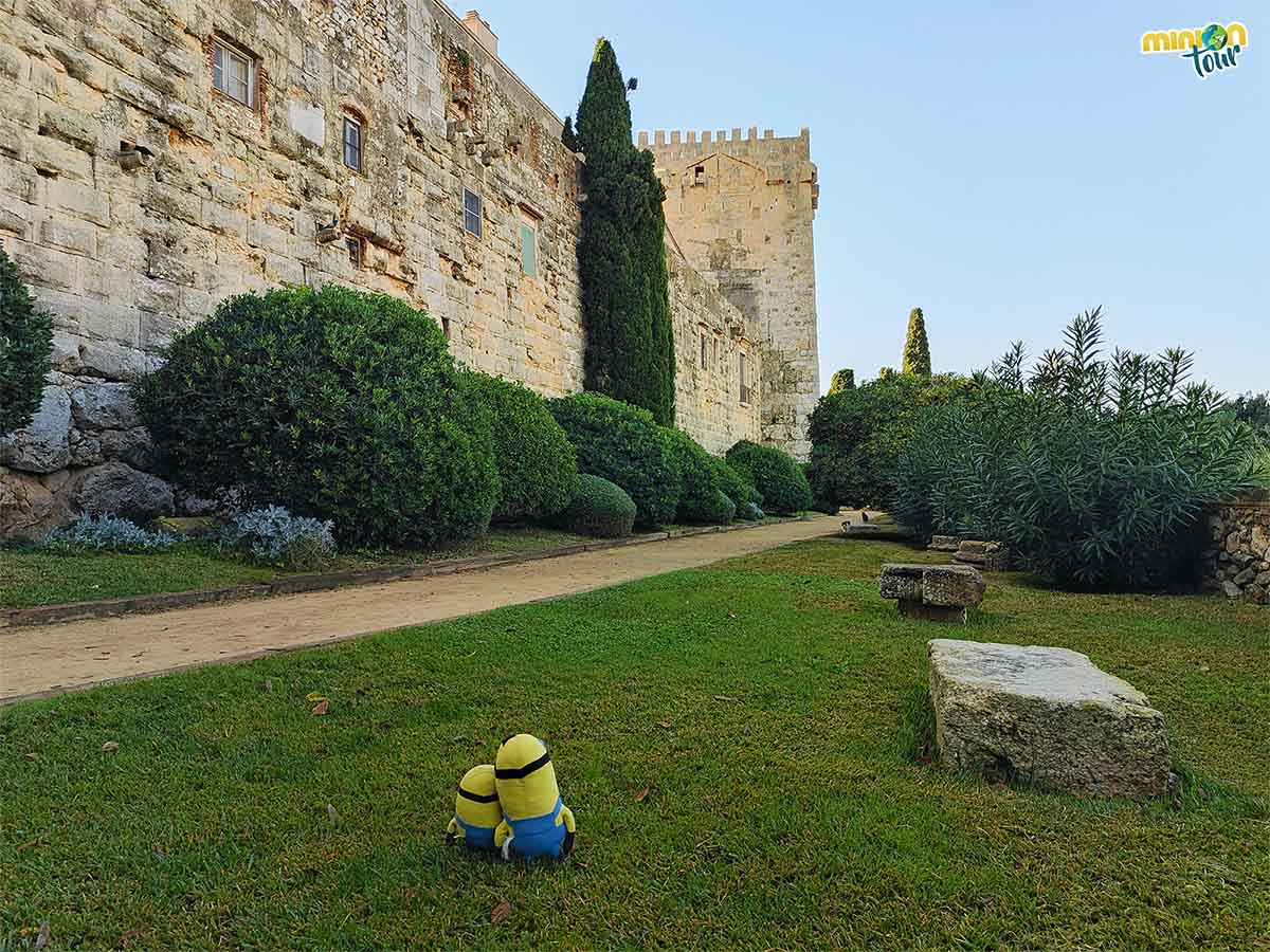 Esta torre es lo que queda del Castillo de Paborde