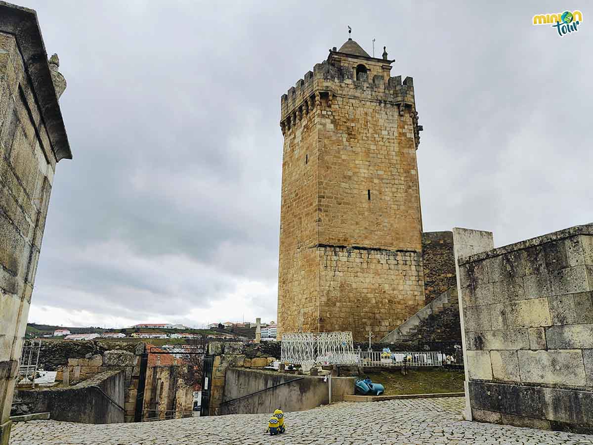 Esta torre es lo único que queda de la fortaleza defensiva de Freixo