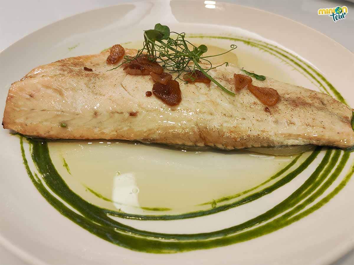 Los pescados del Restaurante Haizea están muy ricos