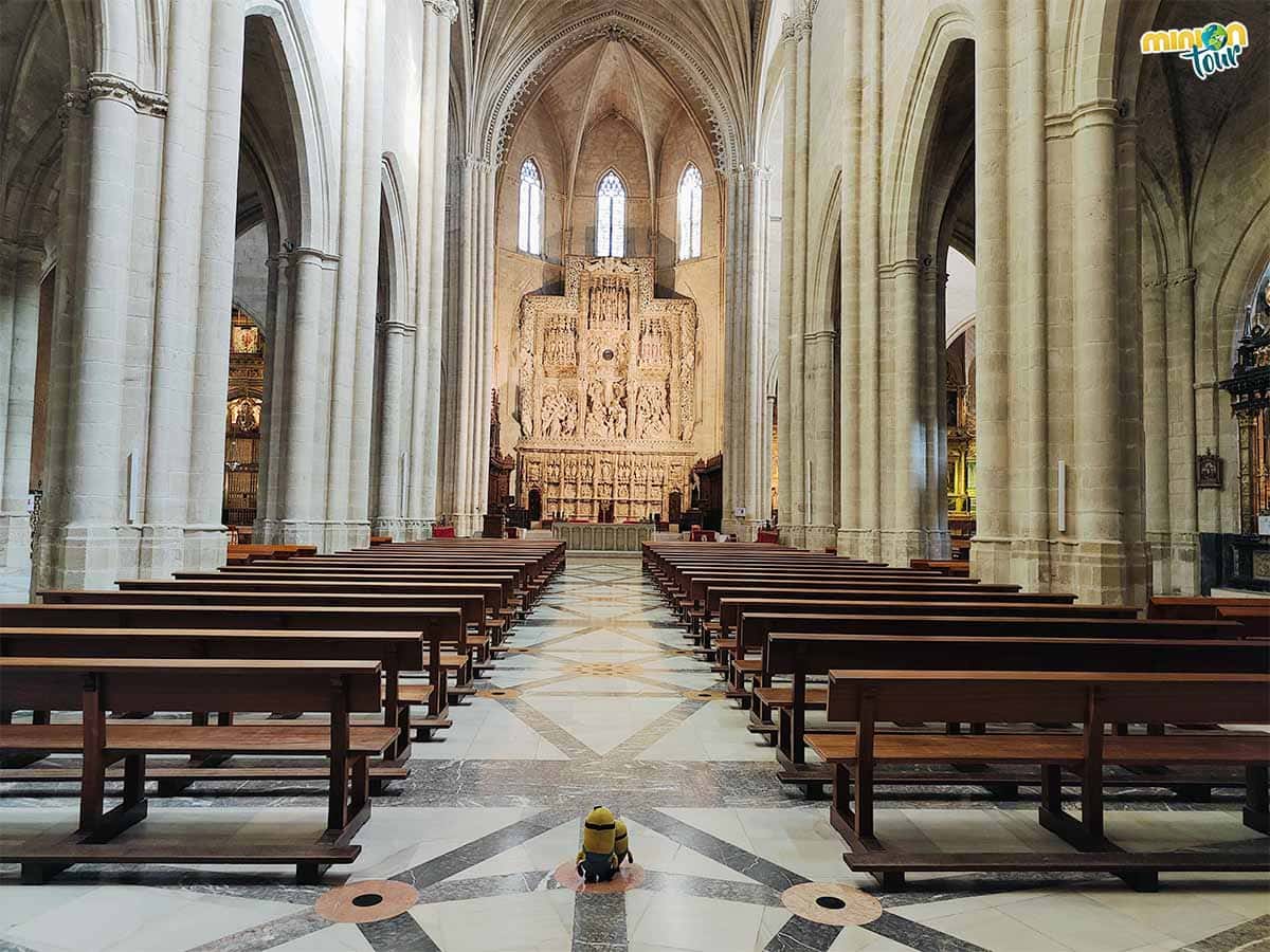 El interior de la Catedral de Huesca es una chulada